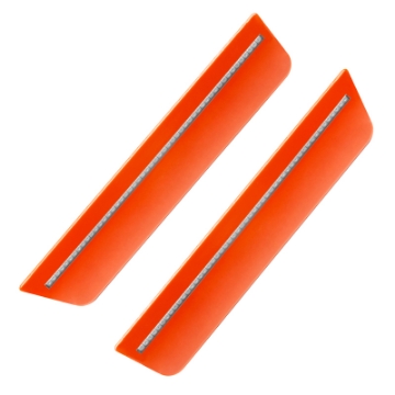 Picture of Oracle 11-14 Dodge Charger Concept Sidemarker Set Rear Only - Clear - Hemi Orange Pearl FLCPLC