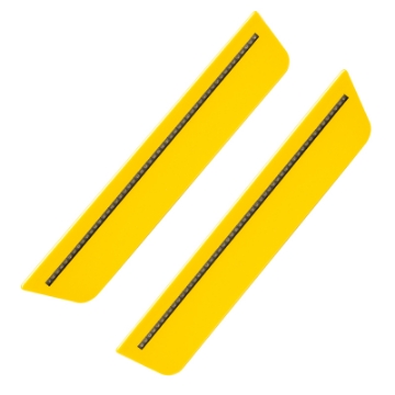 Picture of Oracle 11-14 Dodge Charger Concept Sidemarker Set Rear Only - Tinted - Stinger Yellow KYVPYVQYV