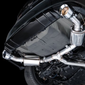 Picture of AWE Tuning 22+ Honda Civic Si-Acura Integra Touring Edition Catback Exhaust - Dual Chrome Silver Tip
