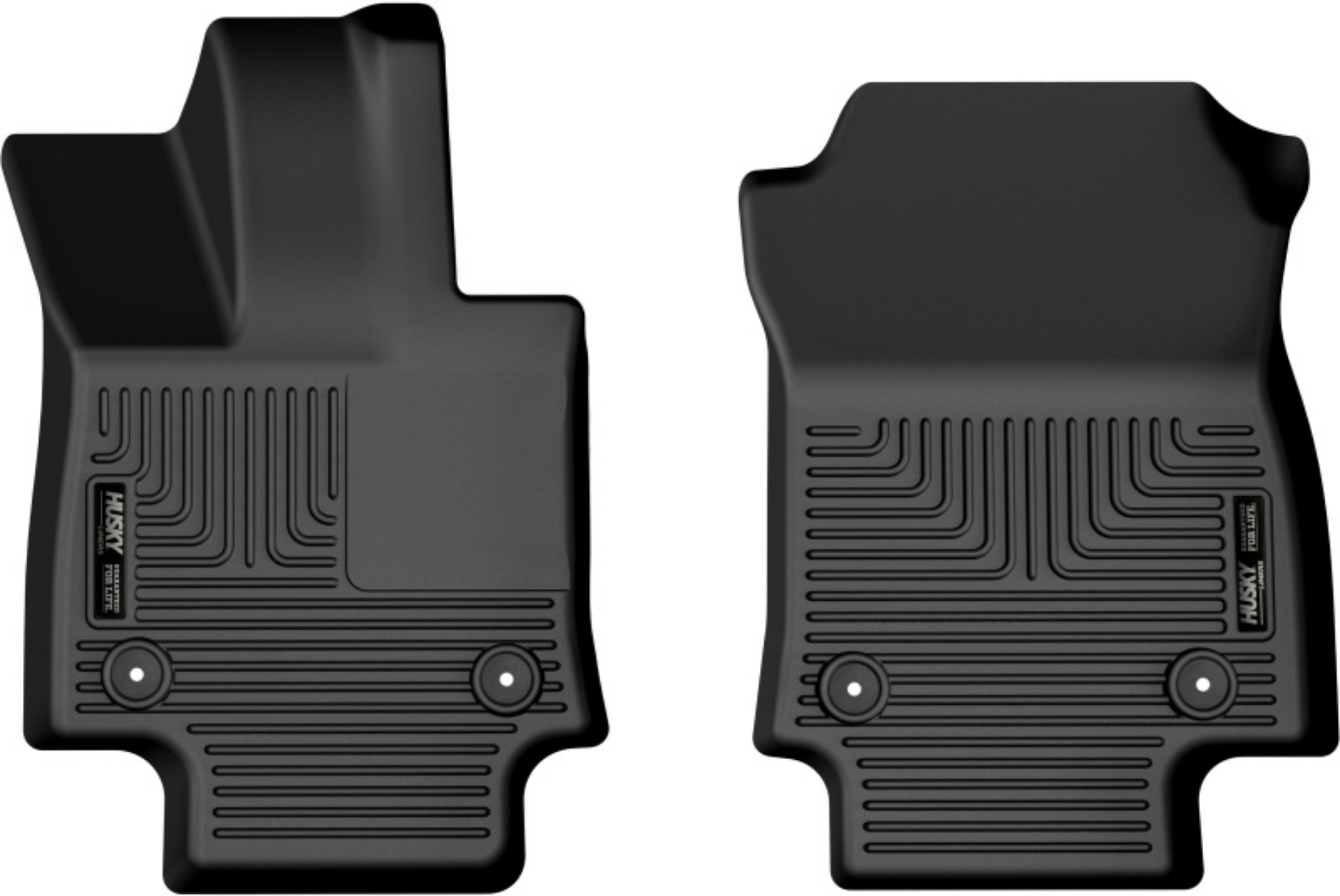 Picture of Husky Liners 22-23 Lexus NX250 - NX350 - NX350H - NX450H+ Black Front Floor Liners