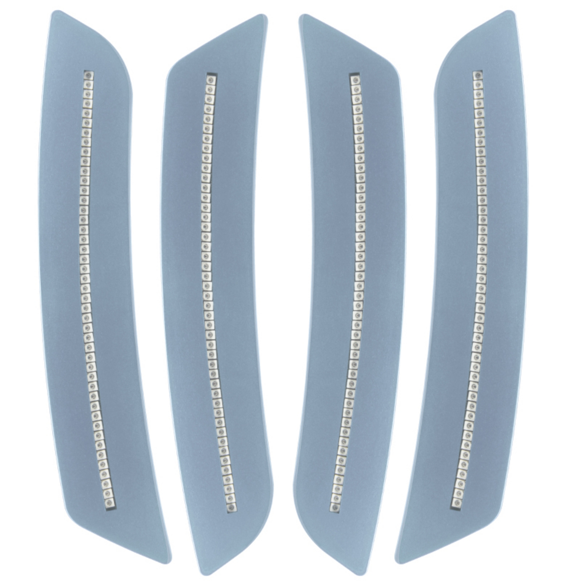 Picture of Oracle 16-19 Chevrolet Camaro Concept Sidemarker Set - Clear - Arctic Blue GCB