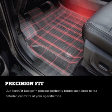 Picture of Husky Liners 20-23 Mercedes-Benz GLE350-GLE450 Weatherbeater Black Front & 2nd Seat Floor Liners