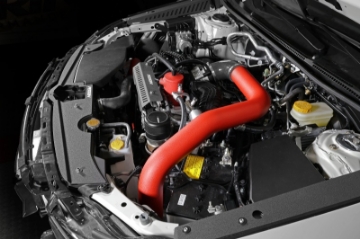 Picture of PERRIN 22-25 Subaru WRX Front Mount Intercooler Kit Red Tubes & Silver Core