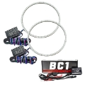 Picture of Oracle Jeep Wrangler JK 07-17 LED Waterproof Halo Kit - ColorSHIFT w- BC1 Controller