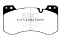 Picture of EBC 2021+ BMW M3-M4 3-0TT G80-G82-G83 Bluestuff Front Brake Pads