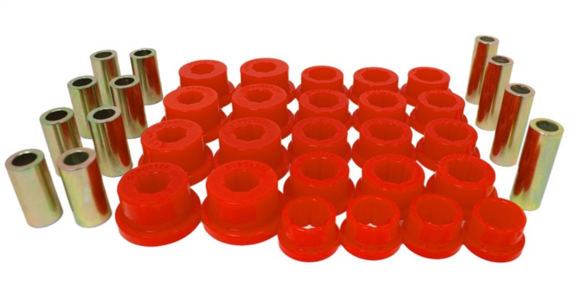Picture of Energy Suspension 07-11 Toyota Camry-Camry Hybrid Rear Control Arm Bushing Set - Red