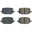 Picture of Power Stop 20-21 Ford Explorer Rear Z16 Evolution Ceramic Brake Pads