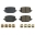 Picture of Power Stop 20-21 Ford Explorer Rear Z17 Evolution Ceramic Brake Pads w-Hardware