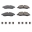 Picture of Power Stop 2021 Ford Transit-150 Rear Z17 Evolution Ceramic Brake Pads w-Hardware