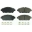 Picture of Power Stop 2022 Ford Transit-150 Front Z17 Evolution Ceramic Brake Pads w-Hardware