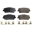 Picture of Power Stop 20-21 Hyundai Palisade Front Z17 Evolution Ceramic Brake Pads w-Hardware