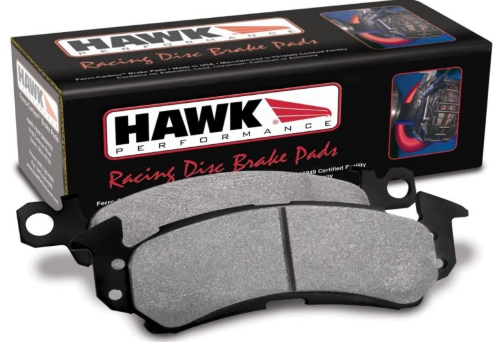 Picture of Hawk 20-21 Corvette C8 Z51 Street HP+ Rear Brake Pads