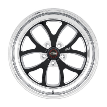 Picture of Weld S76 17x11 - 5x4-75 BP - 7-7in- BS Black Wheel High Pad - Non-Beadlock