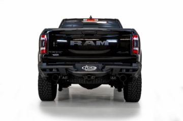 Picture of Addictive Desert Designs 2021 Dodge RAM 1500 TRX PRO Bolt-On Rear Bumper w- Sensors