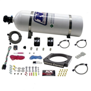 Picture of Nitrous Express GM LS 112mm Adapter Plate Kit 100-400HP w- 15LB Bottle