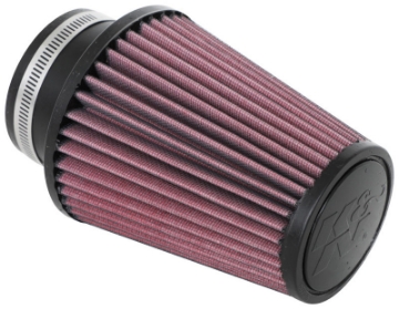 Picture of K&N Universal Clamp-On Air Filter 3in Flange ID x 5in Base OD x 3-5in Top OD x 6in Height
