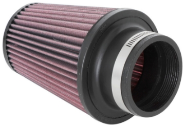Picture of K&N Universal Clamp-On Air Filter 3in Flange ID x 5in Base OD x 3-5in Top OD x 6in Height