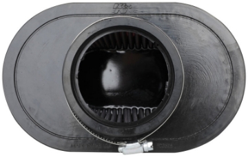 Picture of K&N Universal Clamp-On Air Filter 3-5in Flg ID x 8-5x5-25in B OD x 6-25x4in T OD x 5-5in H