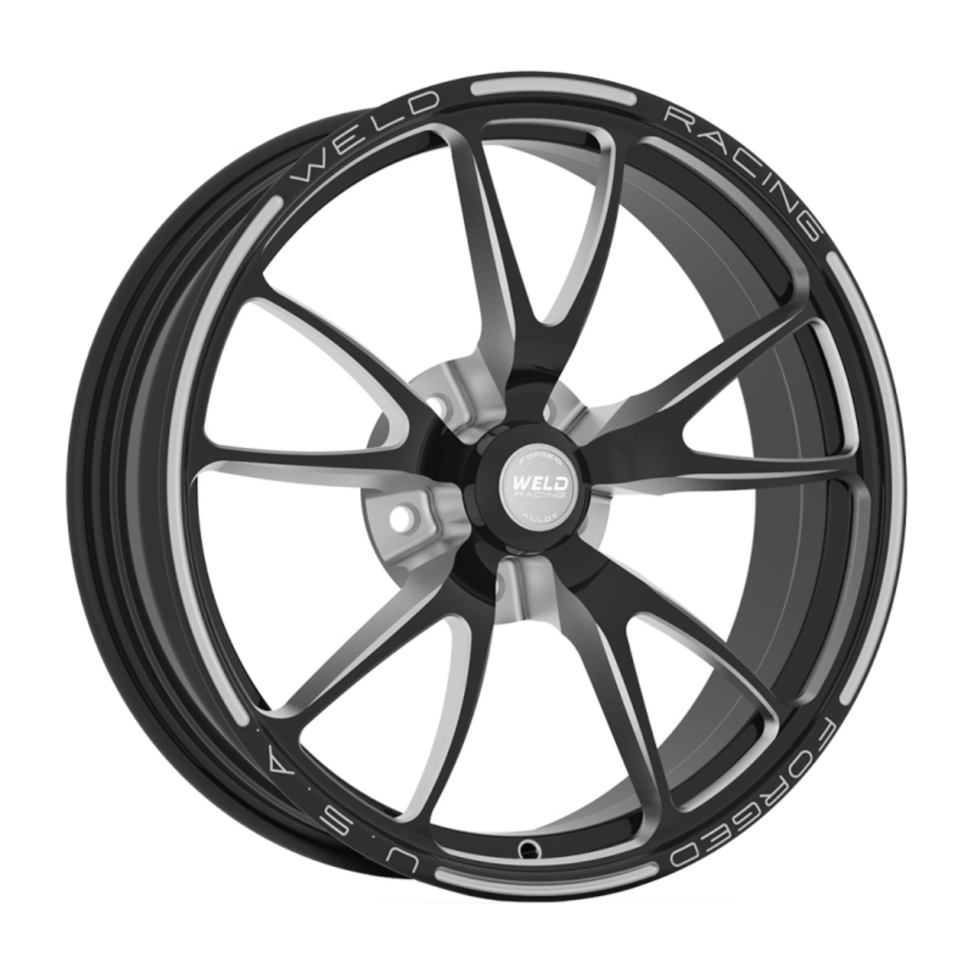 Picture of Weld Full Throttle 2-0 18x6 - 5x115 BP - 2-7in- BS Black Wheel - Non-Beadlock