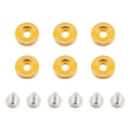 Picture of Mishimoto Large Fender Washer Kit 6pcs - Gold
