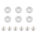 Picture of Mishimoto Large Fender Washer Kit 6pcs - Silver