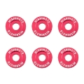 Picture of Mishimoto Small Fender Washer Kit 6pcs - Red