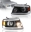 Picture of Raxiom 04-08 Ford F-150 Axial Series LED Projector Headlights- Blk Housing Clear Lens