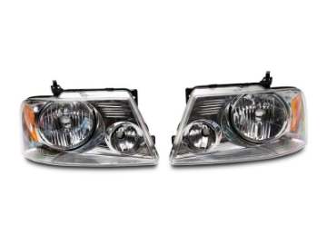 Picture of Raxiom 04-08 Ford F-150 Axial Series OEM Style Replacement Headlights- Chrome Housing Clear Lens