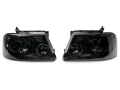 Picture of Raxiom 04-08 Ford F-150 Axial Series OEM Style Replacement Headlights- Chrome Housing- Smoked Lens