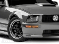 Picture of Raxiom 05-09 Ford Mustang Excluding GT500 LED Halo Projector Headlights- Blk Housing Clear Lens