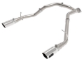 Picture of aFe Large Bore-HD 3in 409SS DPF-Back Exhaust System w- Polished Tip RAM 1500 20-21 V6-3-0