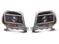 Picture of Raxiom 05-11 Toyota Tacoma Axial Series LED DRL Projector Headlights- Blk Housing Clear Lens