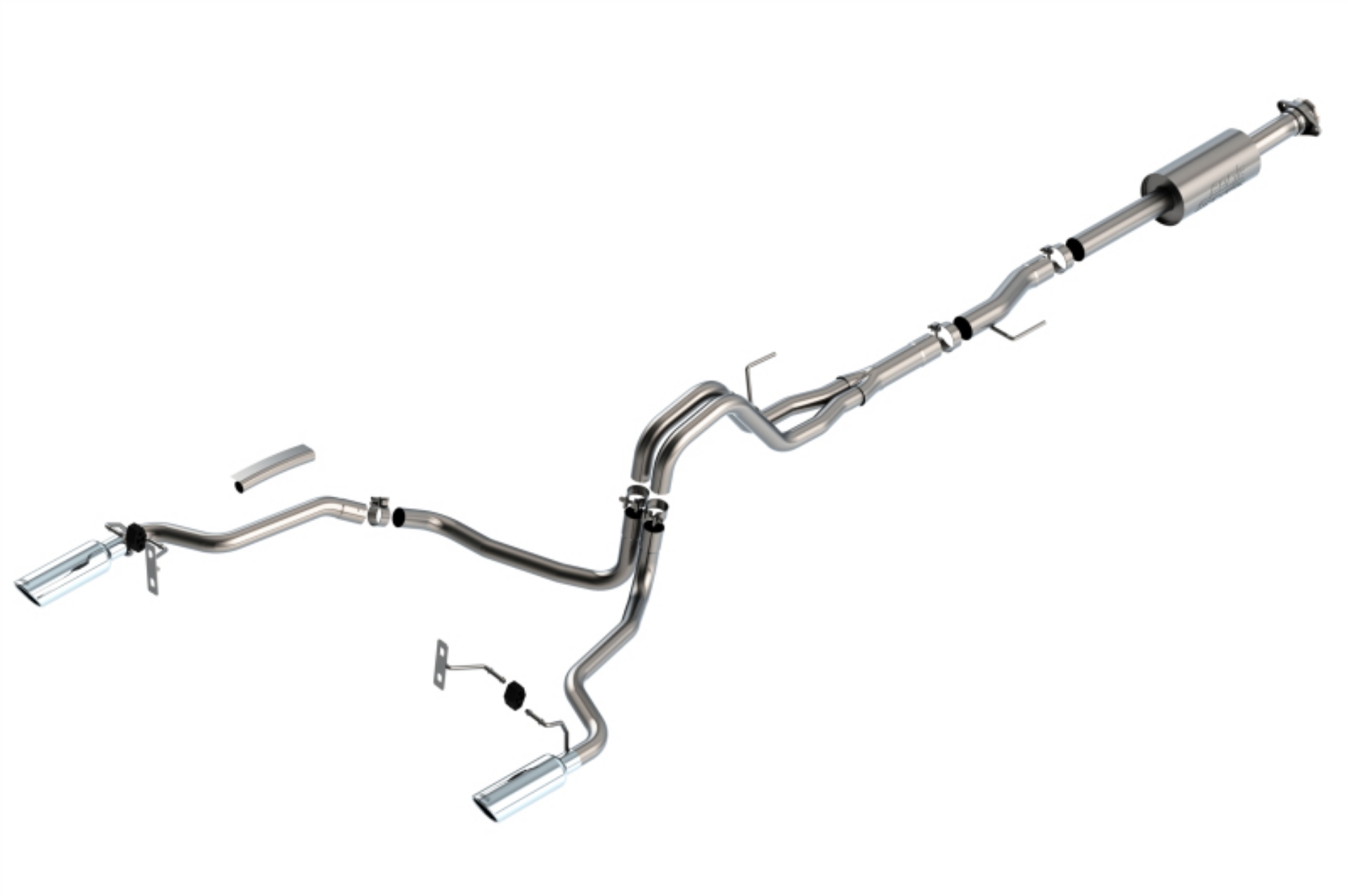 Picture of Borla F-150 2021 2-7L-3-5L 4dr CC SB EC STB Lari-King R-Plinum-LTD 3-2-25 SRE CB S-Type CHR Tips