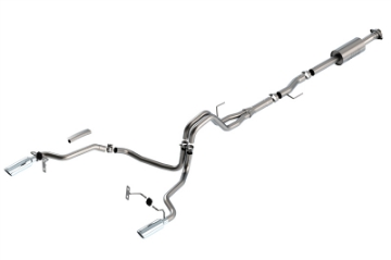 Picture of Borla F-150 2021 2-7L-3-5L 4dr CC SB EC STB Lari-King R-Plinum-LTD 3-2-25 SRE CB S-Type CHR Tips
