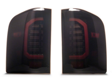 Picture of Raxiom 07-14 Chevrolet Silverado 1500 Axial Series LED Tail Lights- Blk Housing Smoked Lens