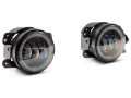 Picture of Raxiom 07-18 Jeep Wrangler JK Axial Series 4-In LED Fog Lights w- Halo