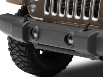 Picture of Raxiom 07-18 Jeep Wrangler JK Axial Series 4-In LED Fog Lights w- RGB Halo