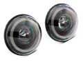 Picture of Raxiom 07-18 Jeep Wrangler JK Axial Series 7-In Dragon Eye LED Headlights- Blk Housing Clear Lens