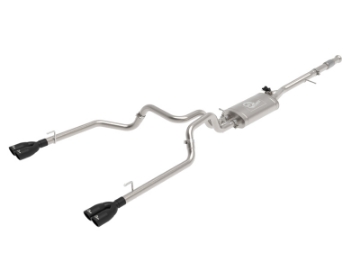 Picture of aFe Gemini XV 3in 304 SS Cat-Back Exhaust w- Cutout 19-21 GM Silverado-Sierra 1500 V8- w- Black Tips