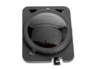 Picture of Raxiom 07-18 Jeep Wrangler JK Axial Series Whiite LED Side Marker Lights- Smoked