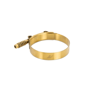 Picture of Mishimoto 3-75 Inch Stainless Steel Constant Tension T-Bolt Clamp - Gold