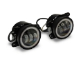 Picture of Raxiom 07-23 Jeep Wrangler JK & JL Axial Series Halo LED Fog Lights- Amber