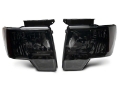 Picture of Raxiom 09-14 Ford F-150 Axial OEM Style Rep Headlights- Chrome Housing- SmokedLens