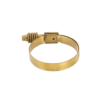 Picture of Mishimoto Constant Tension Worm Gear Clamp 3-27in--4-13in- 83mm-105mm - Gold