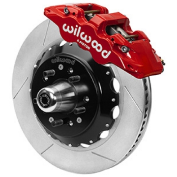 Picture of Wilwood Aero6R-ST Front Big Brake Kit 14in Red Powder Coat 79-88 Chevrolet Monte Carlo