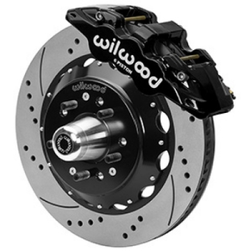 Picture of Wilwood Aero6R-ST Front Big Brake Kit 14in D-S Black Powder Coat 79-88 Chevrolet Monte Carlo