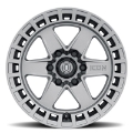 Picture of ICON Raider 17x8-5 6x135 6mm Offset 5in BS Titanium Wheel