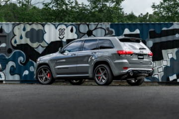Picture of MBRP 2012+ Jeep Grand Cherokee SRT 6-4L 3in Dual Rear Exit Aluminized Catback Exhaust - T304 Tips