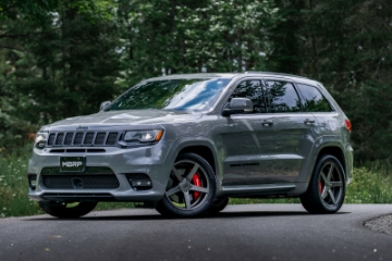 Picture of MBRP 2012+ Jeep Grand Cherokee SRT 6-4L 3in Dual Rear Exit T304SS Catback Exhaust - CF Tips