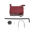 Picture of Wehrli 07-5-10 Chevrolet 6-6L LMM Duramax OEM Placement Coolant Tank Kit - Candy Teal
